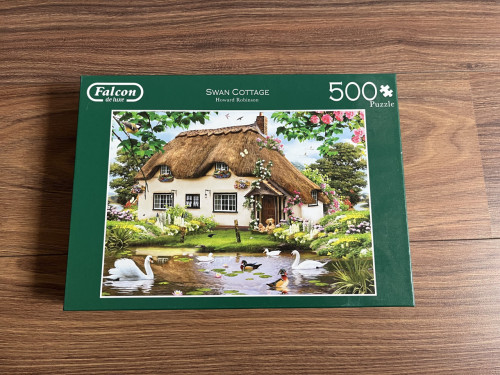 Falco puzzel huis aan water