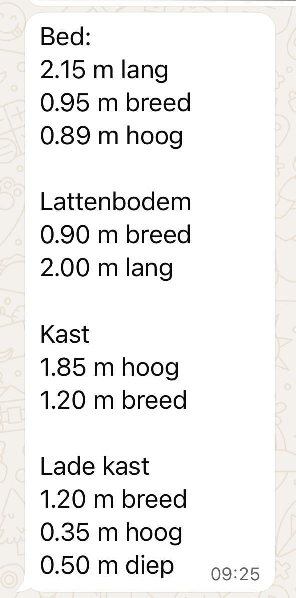 Vt wonen bed, kledingkast en opbergmeubel