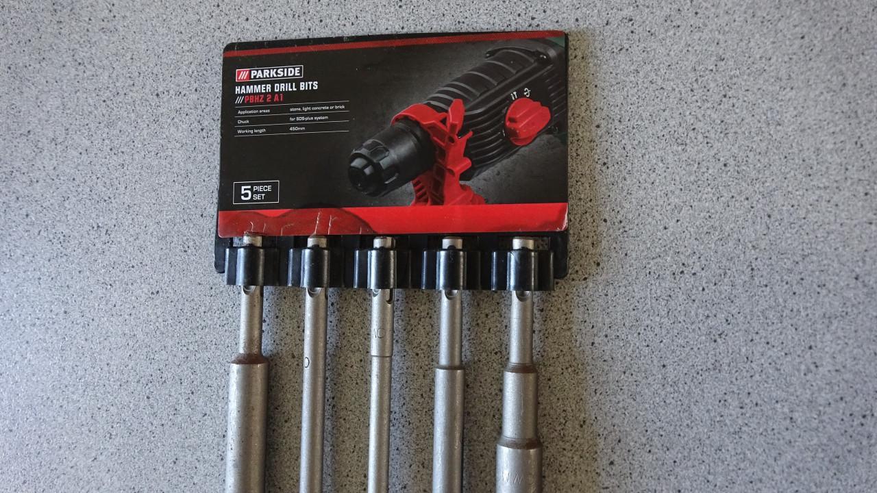 Klopboormachine boorset 3 / 5 stuks 600 mm /1000 mm (nieuw)