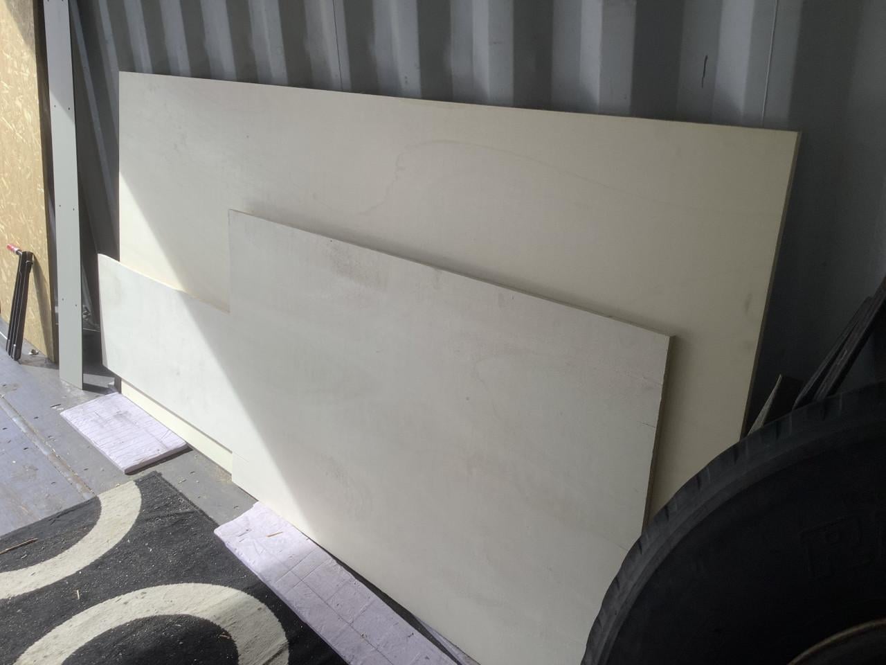 Populieren plaat blank 15mm camperbouw 122x250