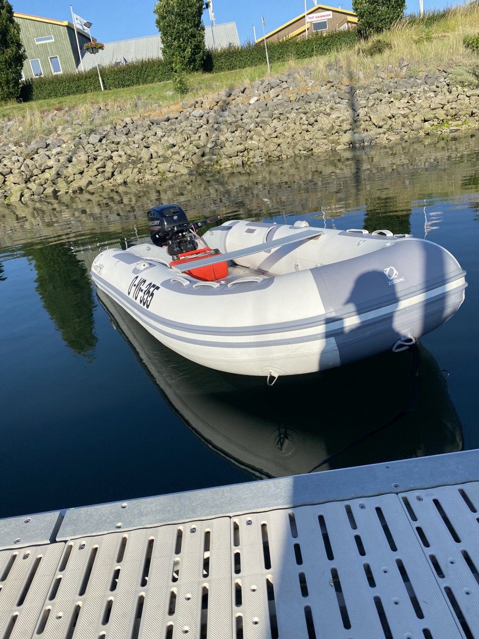 Zodiac cadet alu (2022) + Mercury 15pk 4 takt