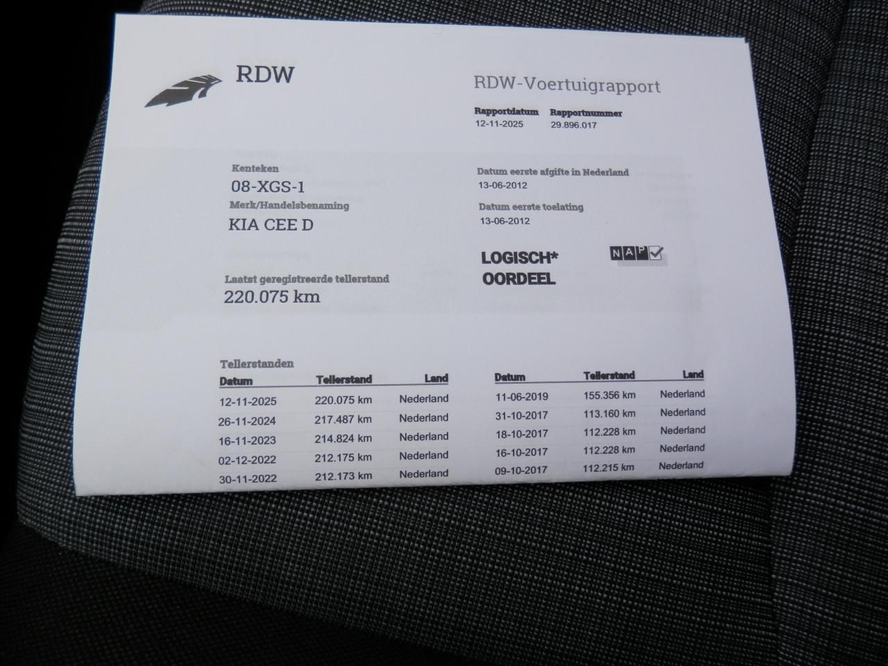 Auto Garant Biedt Aan: KIA Cee D 1.4 Navigator Plus Pack