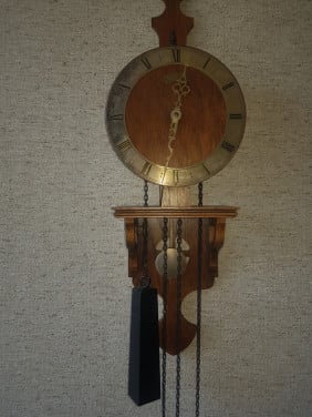 Wandklok van Warmink