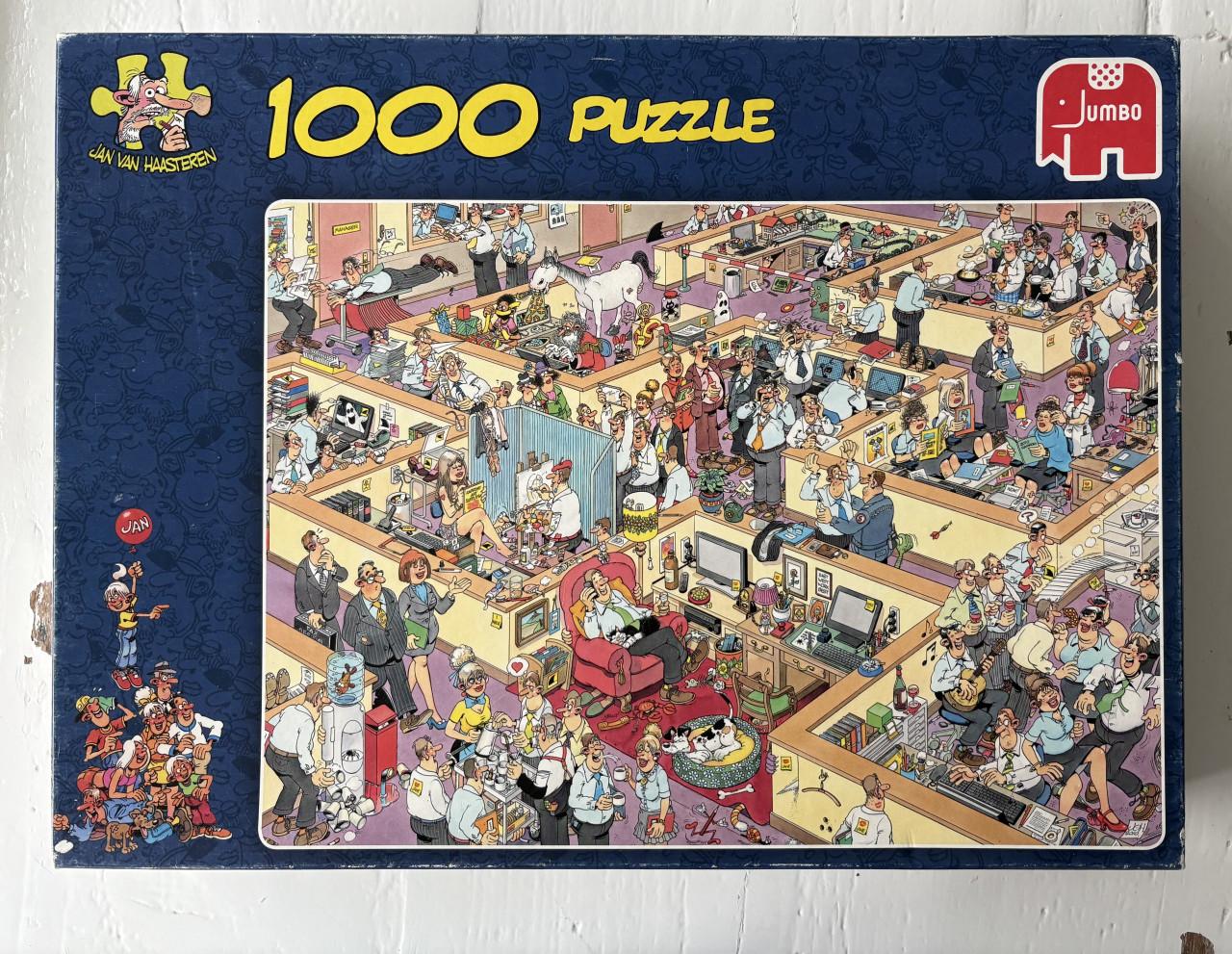 Puzzel - Jan van Haasteren “het kantoor” - 1000 stukjes