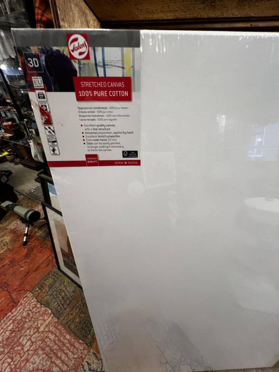 Schildersdoek 3D Talens