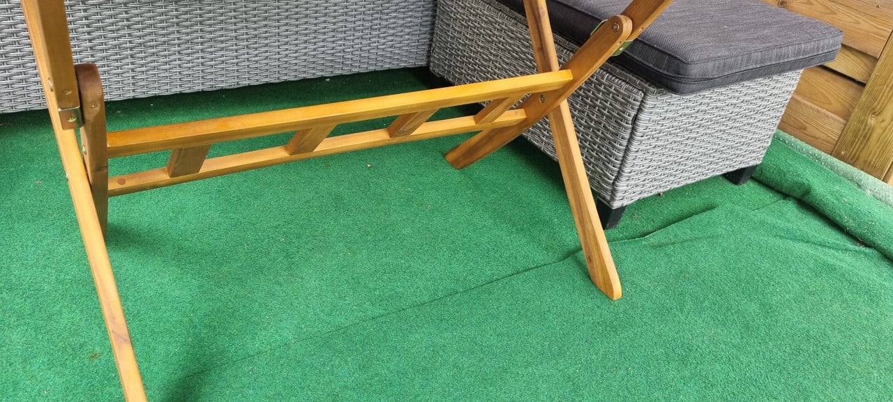 Tuintafel hout opklapbaar