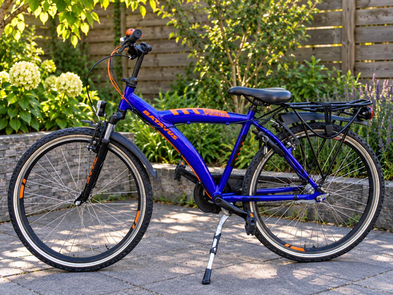 🚲 Batavus Snake Jongensfiets – 26 inch – 3 Versnellingen Blauw/Oranje 💙🧡