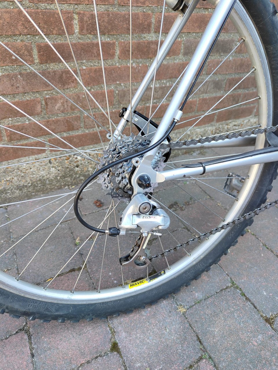 Koga Tiros 21 versnellingen titanium stuurpen Mavic velgen