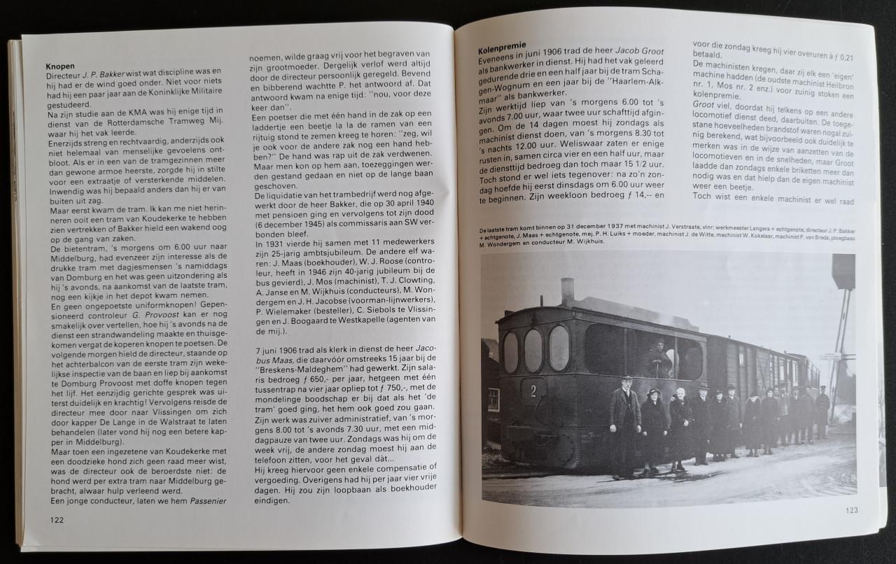 DE TRAMS OP WALCHEREN - HG Hesselink - 1981