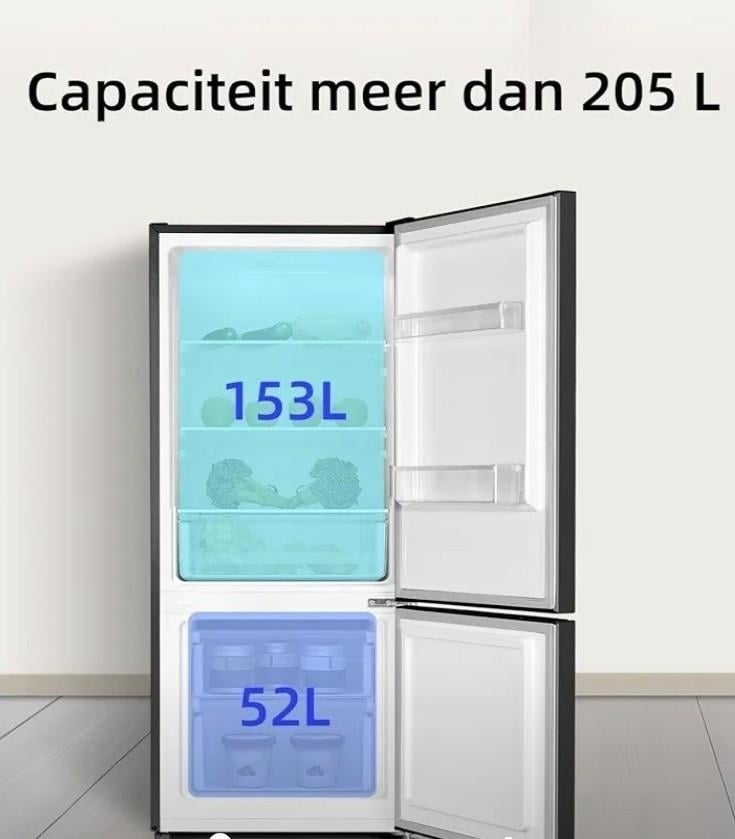 Z.g.a.n. koel-/vriescombinatie CHiQ FBM205L42