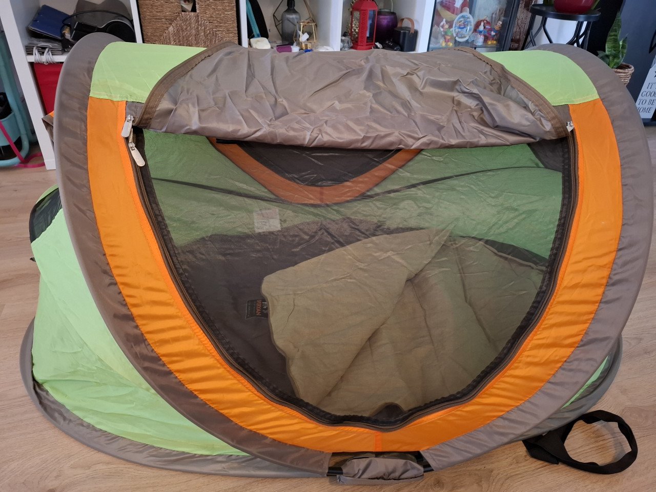 Deryan Travel Cot Peuter Luxe – Groen