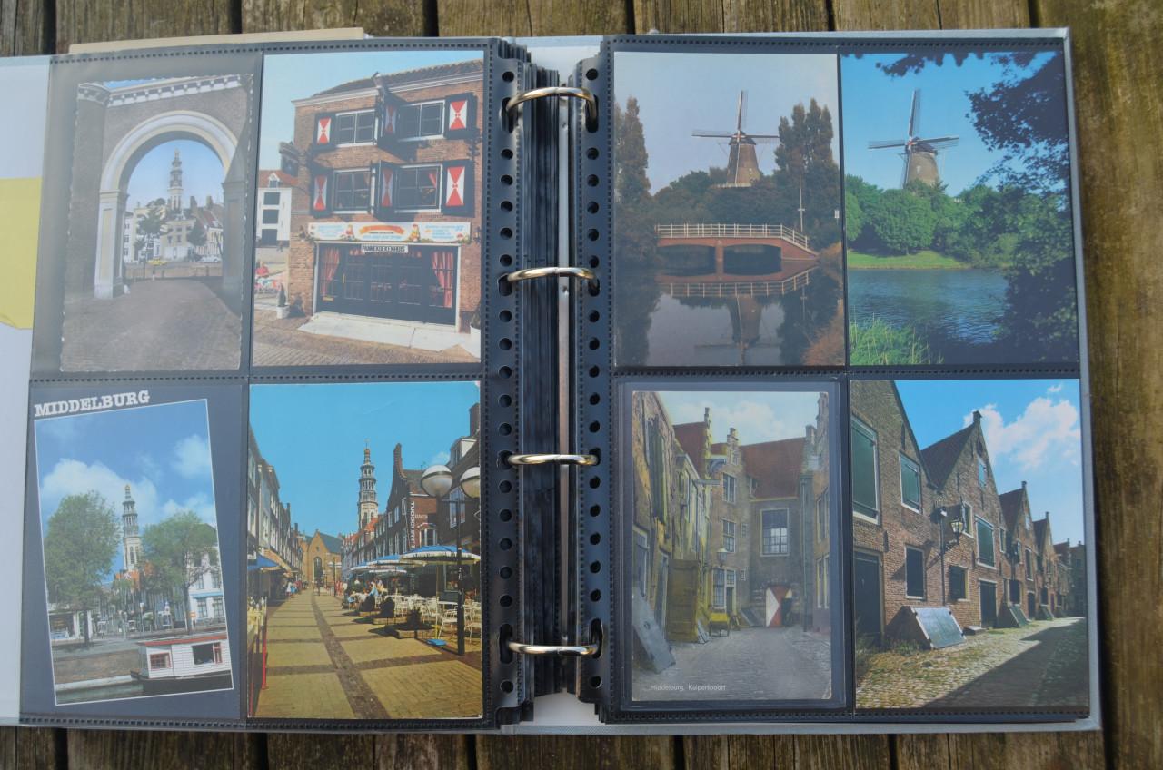 Map met 189 ansichten Middelburg na 1940 in goede staat