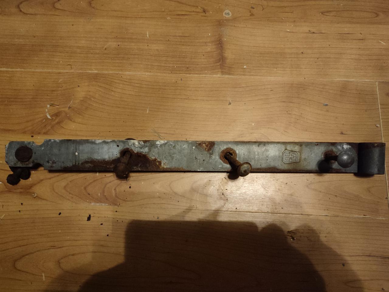 Poort scharnier, opknap