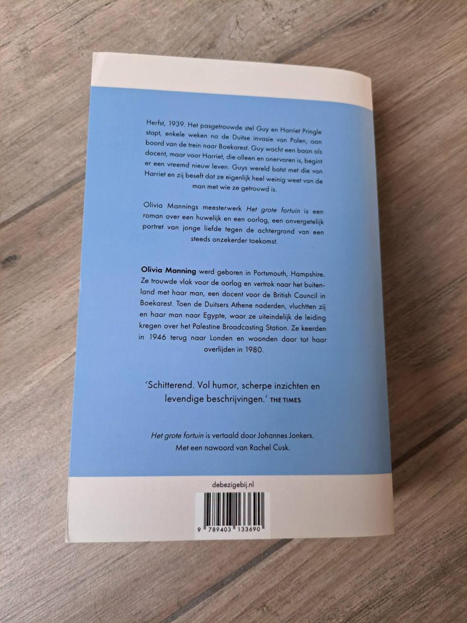 Roman Het grote fortuin van Olivia Manning