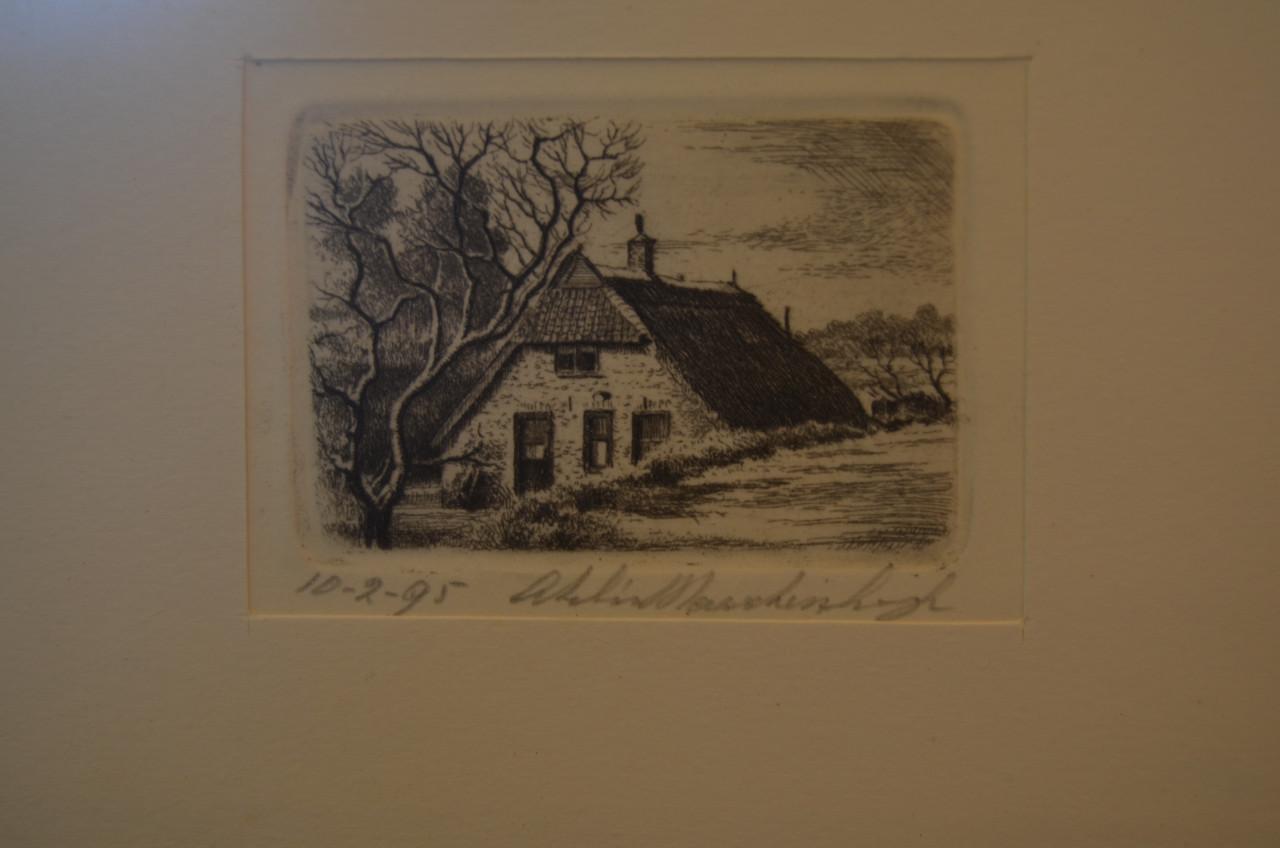 Klein etsje uit 1995 boerenwoning geen idee waar