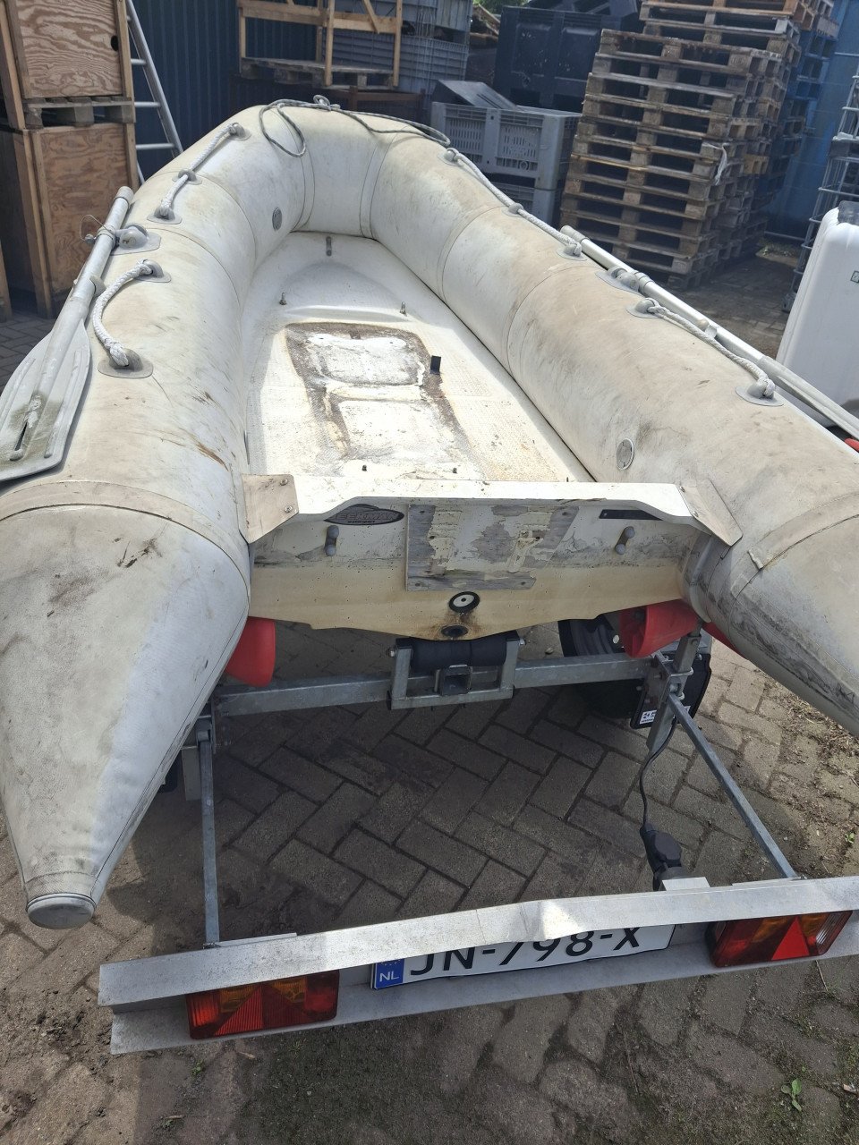 Rubberboot rib BRIG 3 meter met polyester dubbele bodem