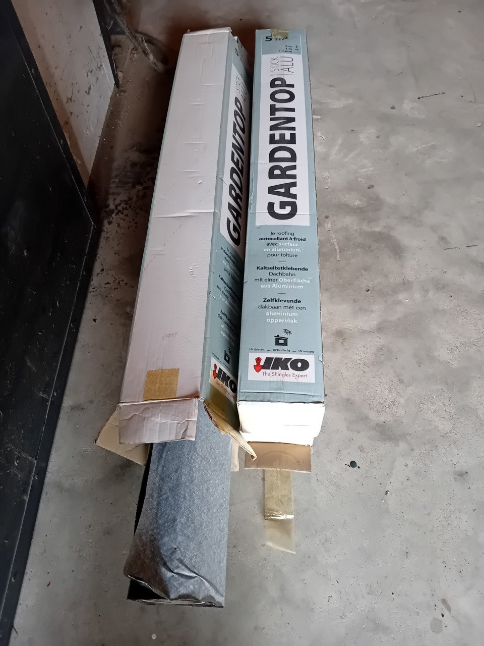 15m2 zelfklevende aluminium dakbedekking