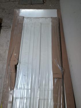 Nieuwe paneeldeur – 201 x 73 cm – Opdek – Rechtsdraaiend