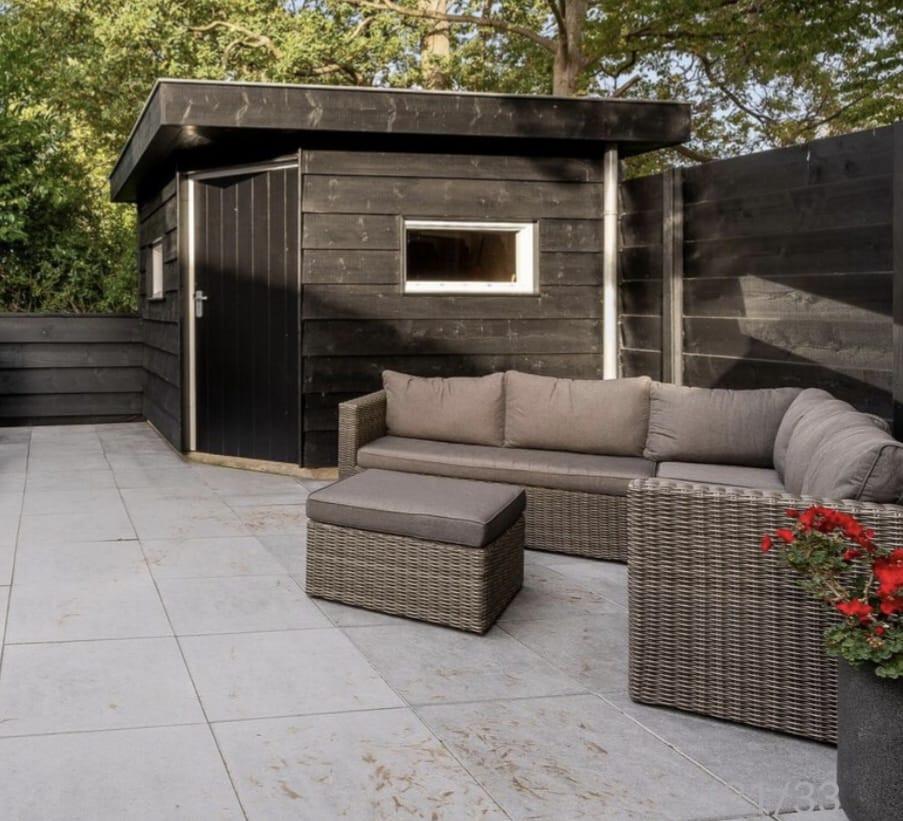 Wicker hoek loungeset