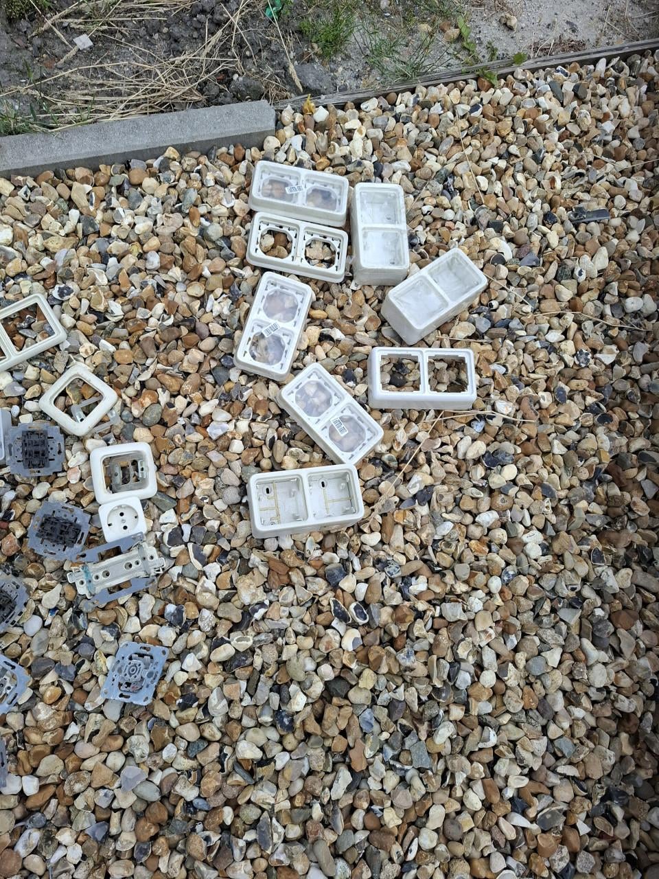 Rest partij schakelmateriaal