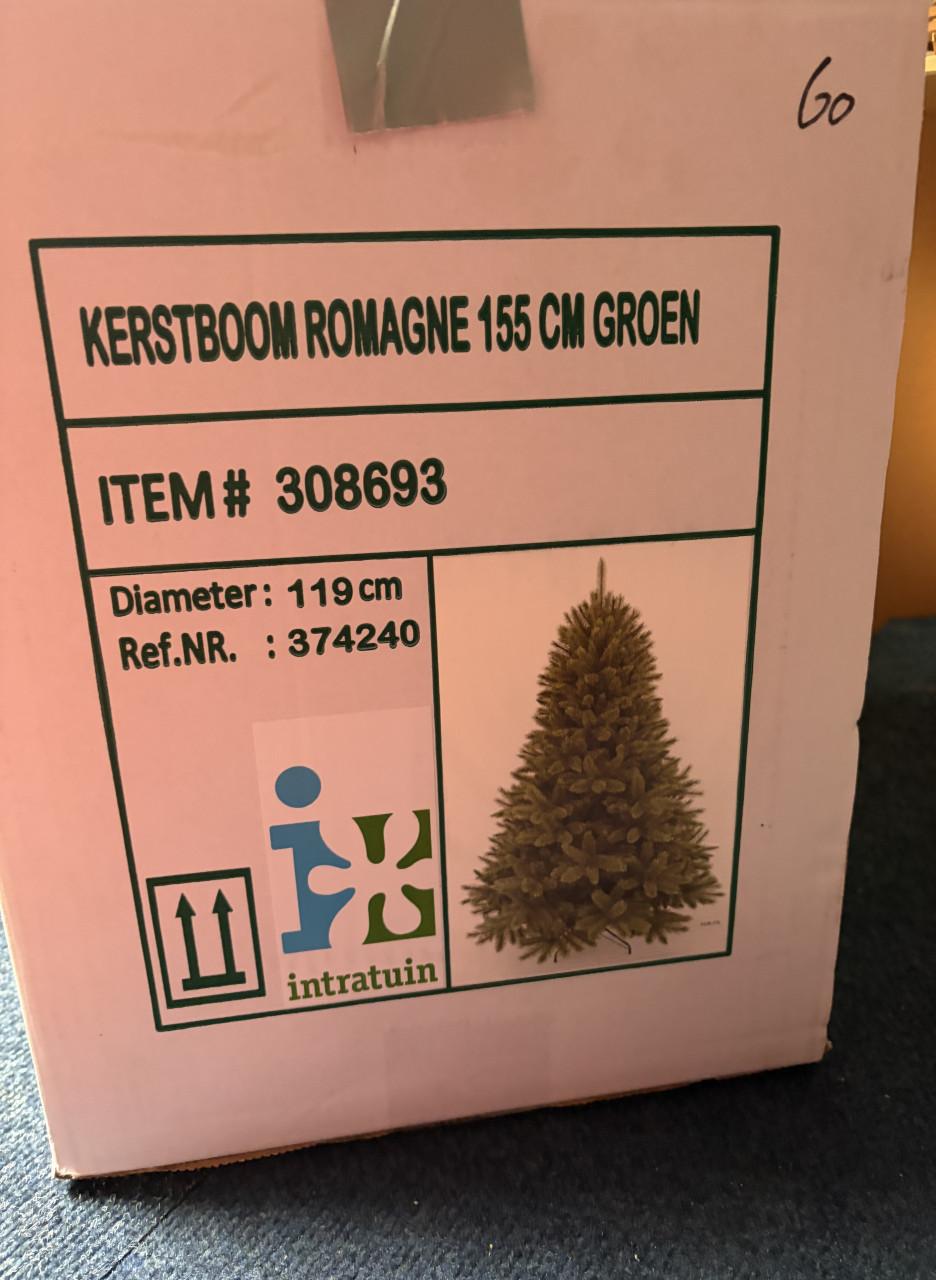 Te koop : kunstkerstboom