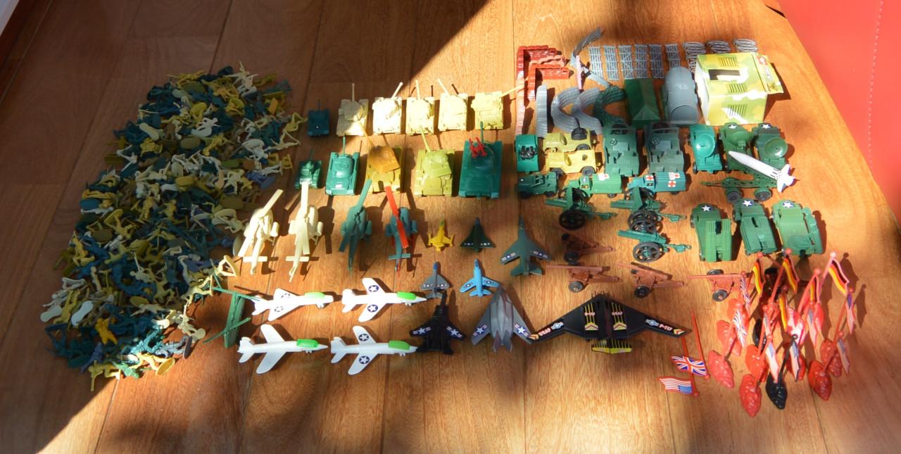 Megaset green army men (legerset speelgoed)