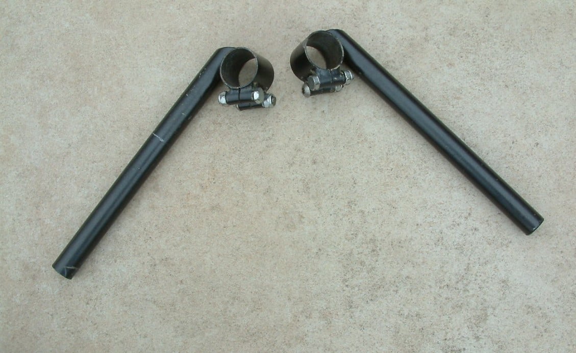 Achter schokbrekers  -geen mono veren  sturen 22 mm  -clippon 35 mm