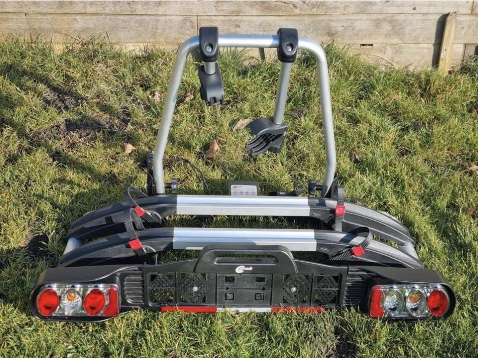 Kantelbare fietsendrager 2 elektrische fietsen