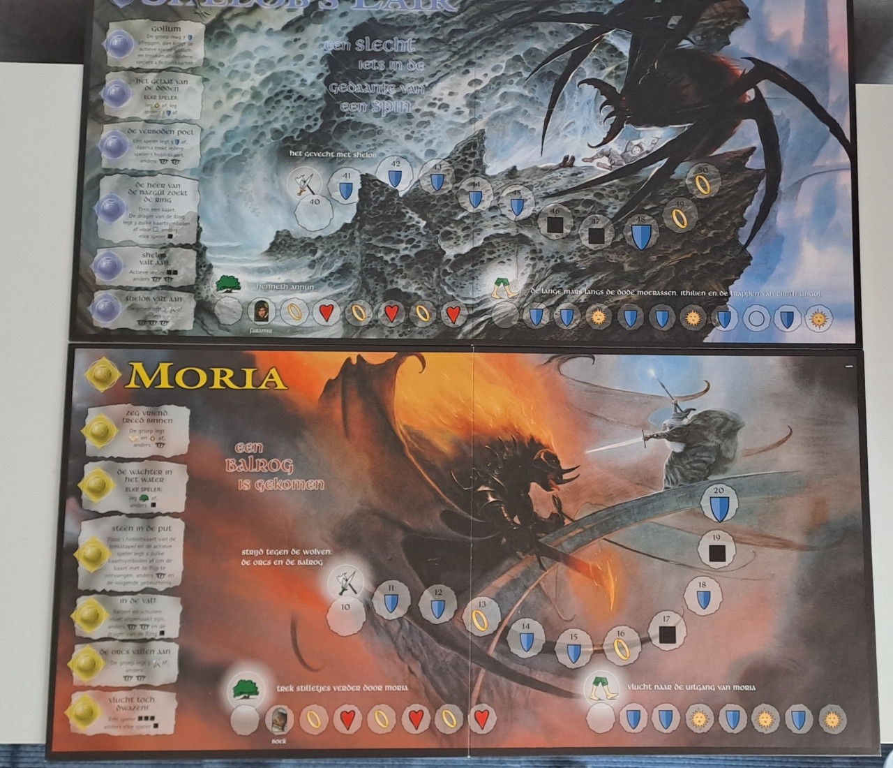 In de Ban van de Ring. Spel van Reiner Knizia. Sophisticated Games