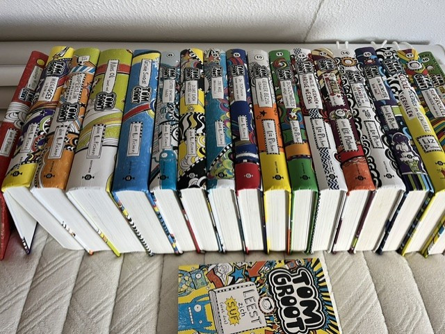 Tom Groot boeken serie, 18stuks