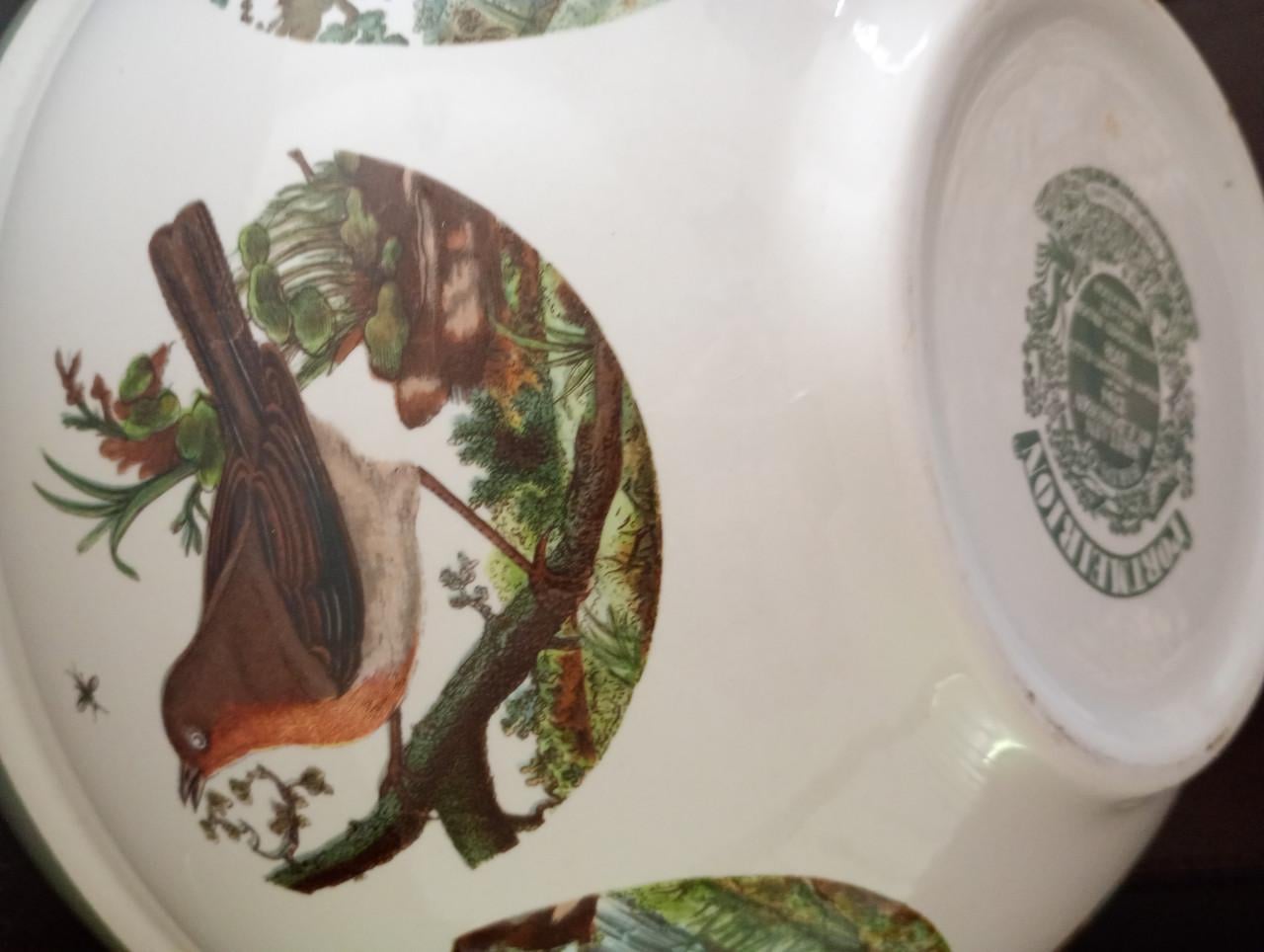 Schaal met  vogels