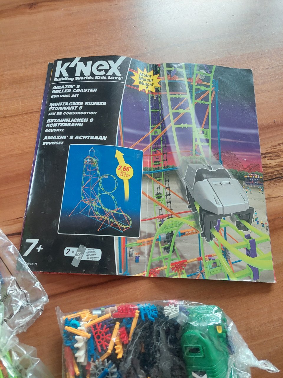 Knex roller coaster