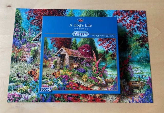 Gibsons puzzel | A dog’s life | 500 stukjes