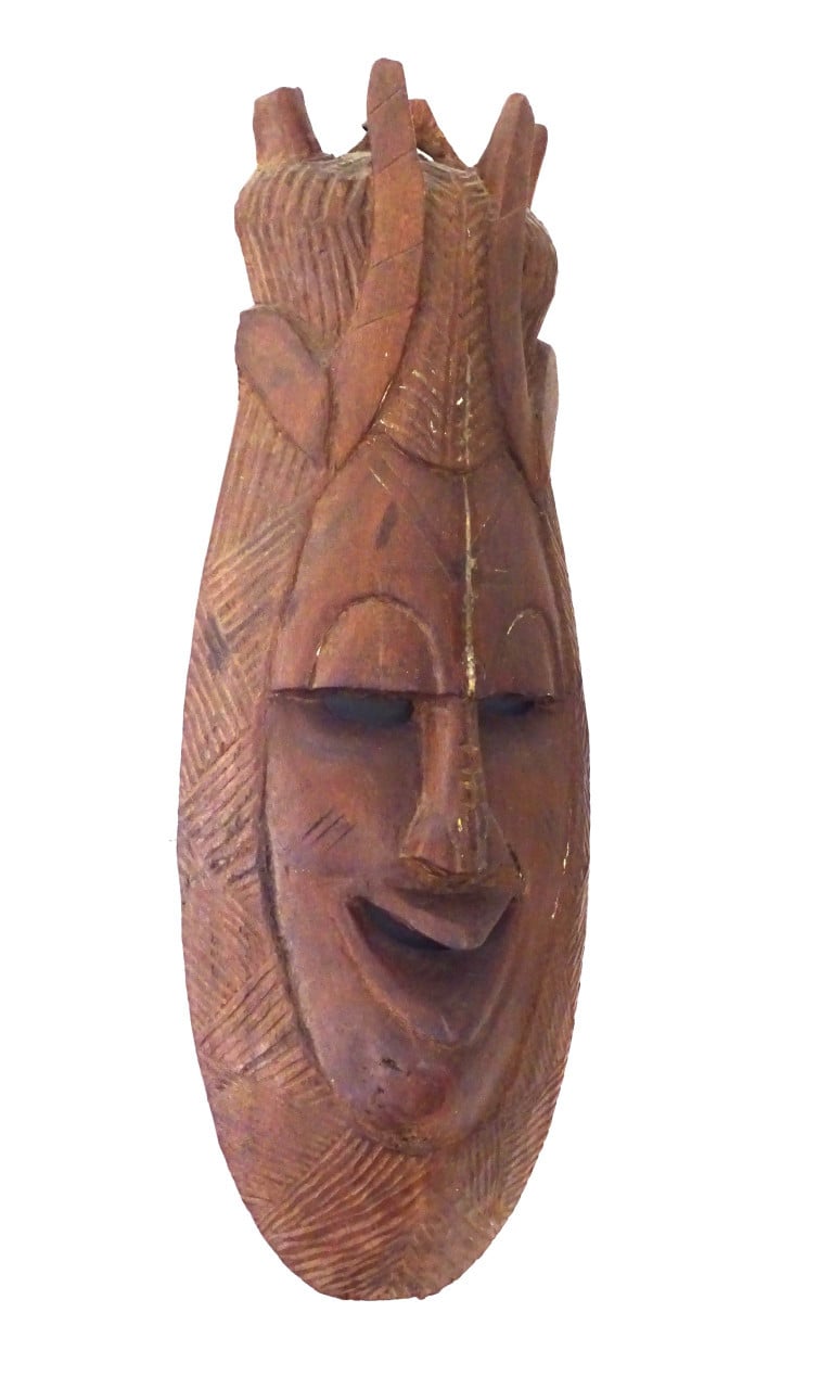 Groot Vintage Masker Afrika