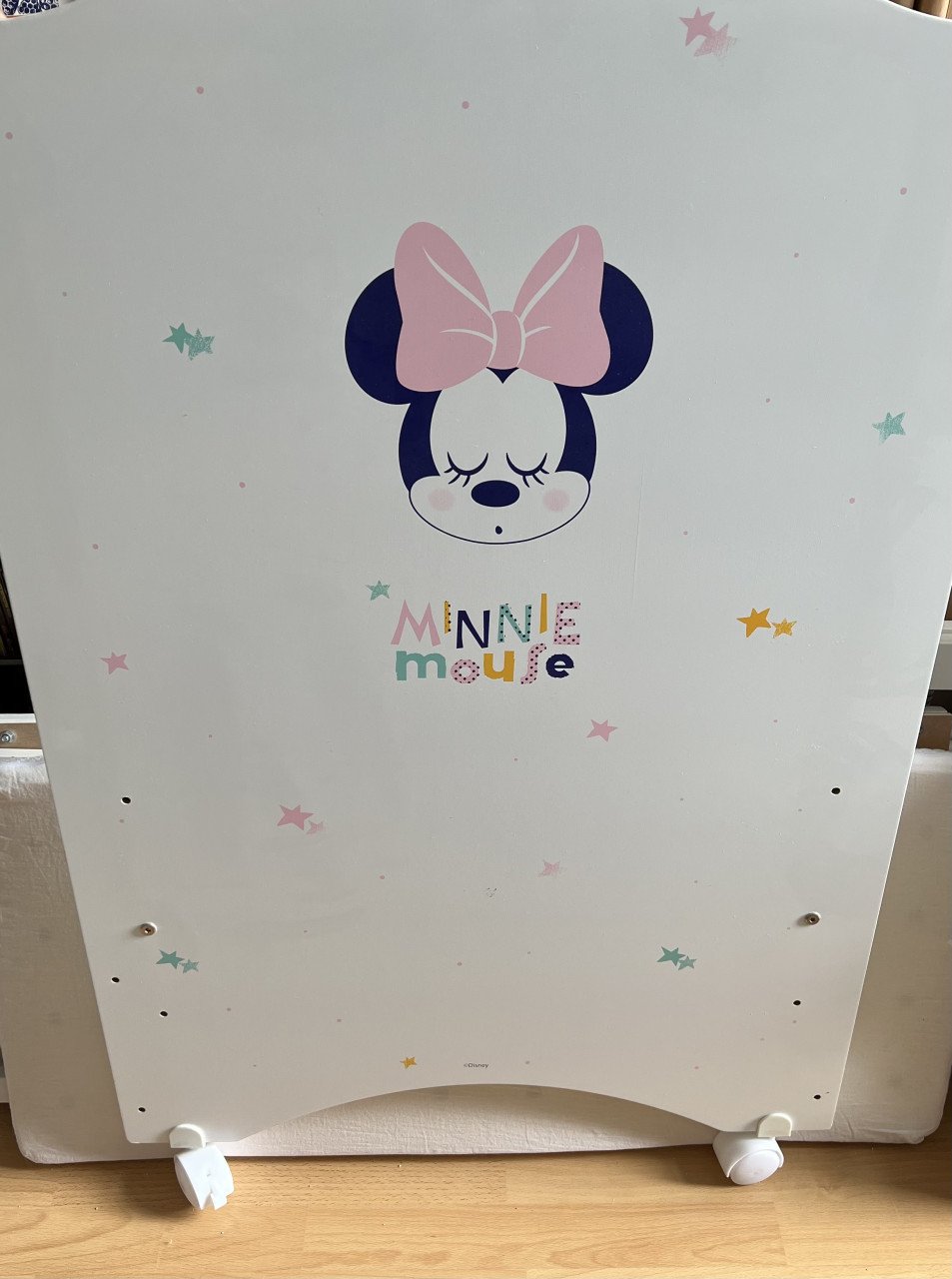 Disney Babybed op wieltjes en verstelbare zijde incl. Matras