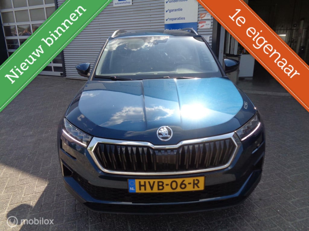 Skoda Karoq 1.0 tsi business edition/airco/stoel+stuur verw/full led/apple 