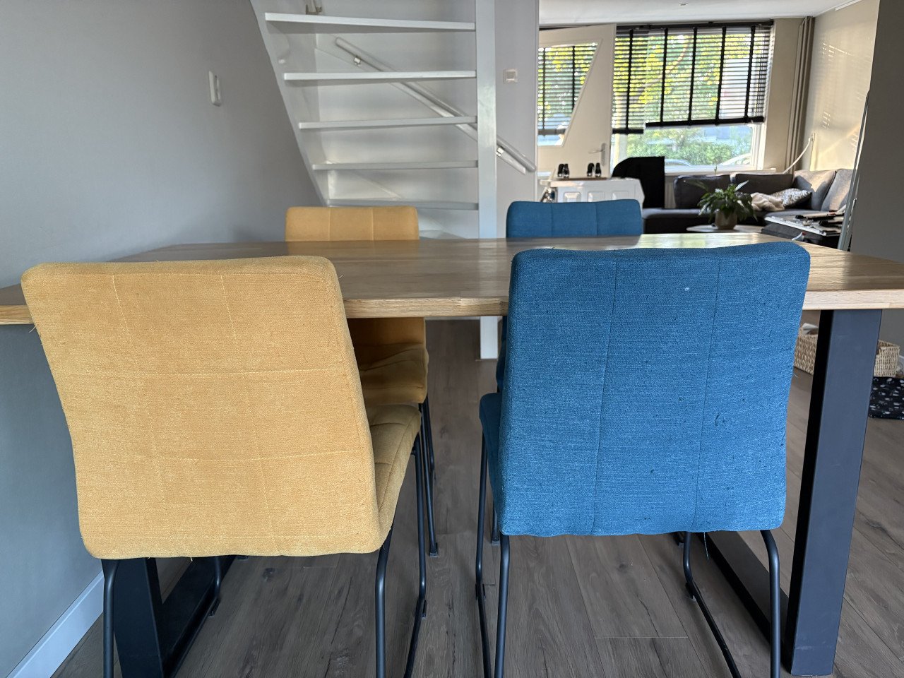 Eettafel + stoelen