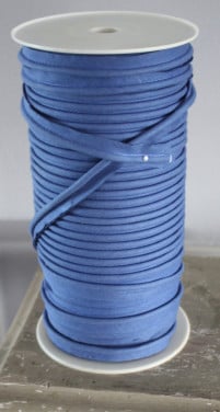 Grote rol met blauw  biasband