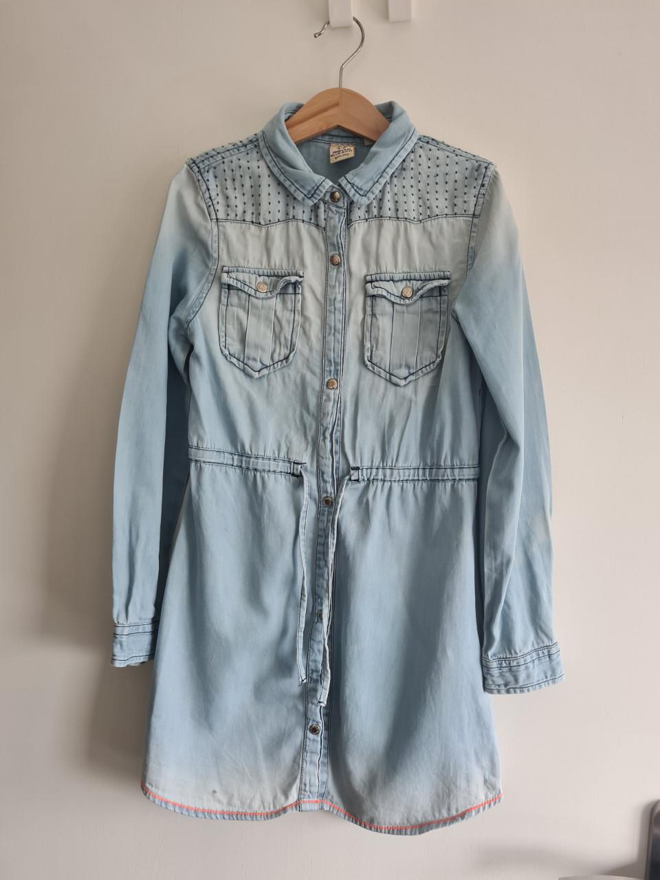 Indian blue jeans spijkerjurk Maat 140