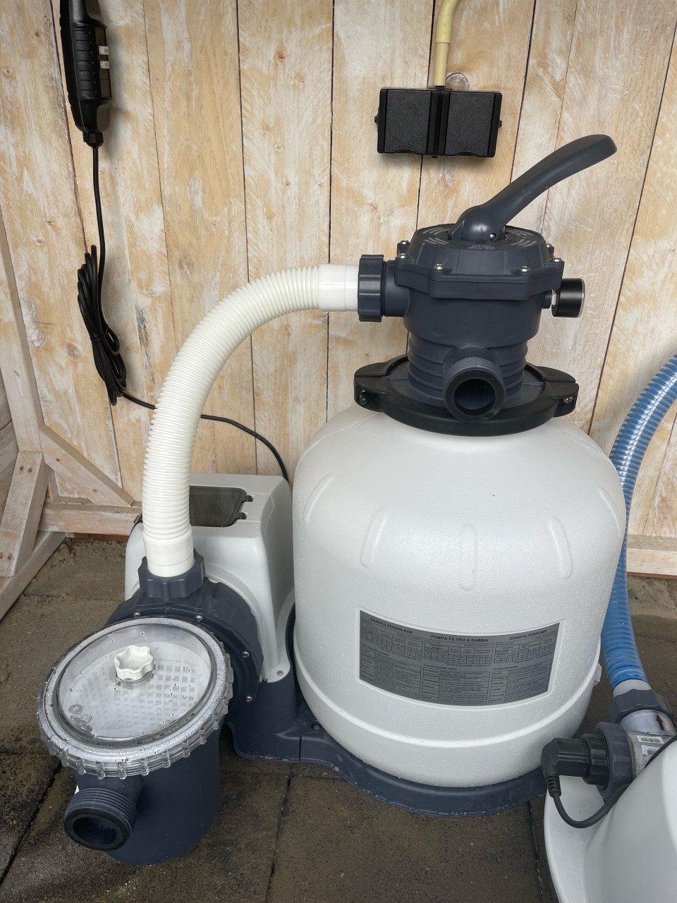 Zandfilterpomp 10.000 liter per uur