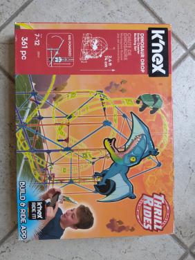 Knex dinosaurus achtbaan