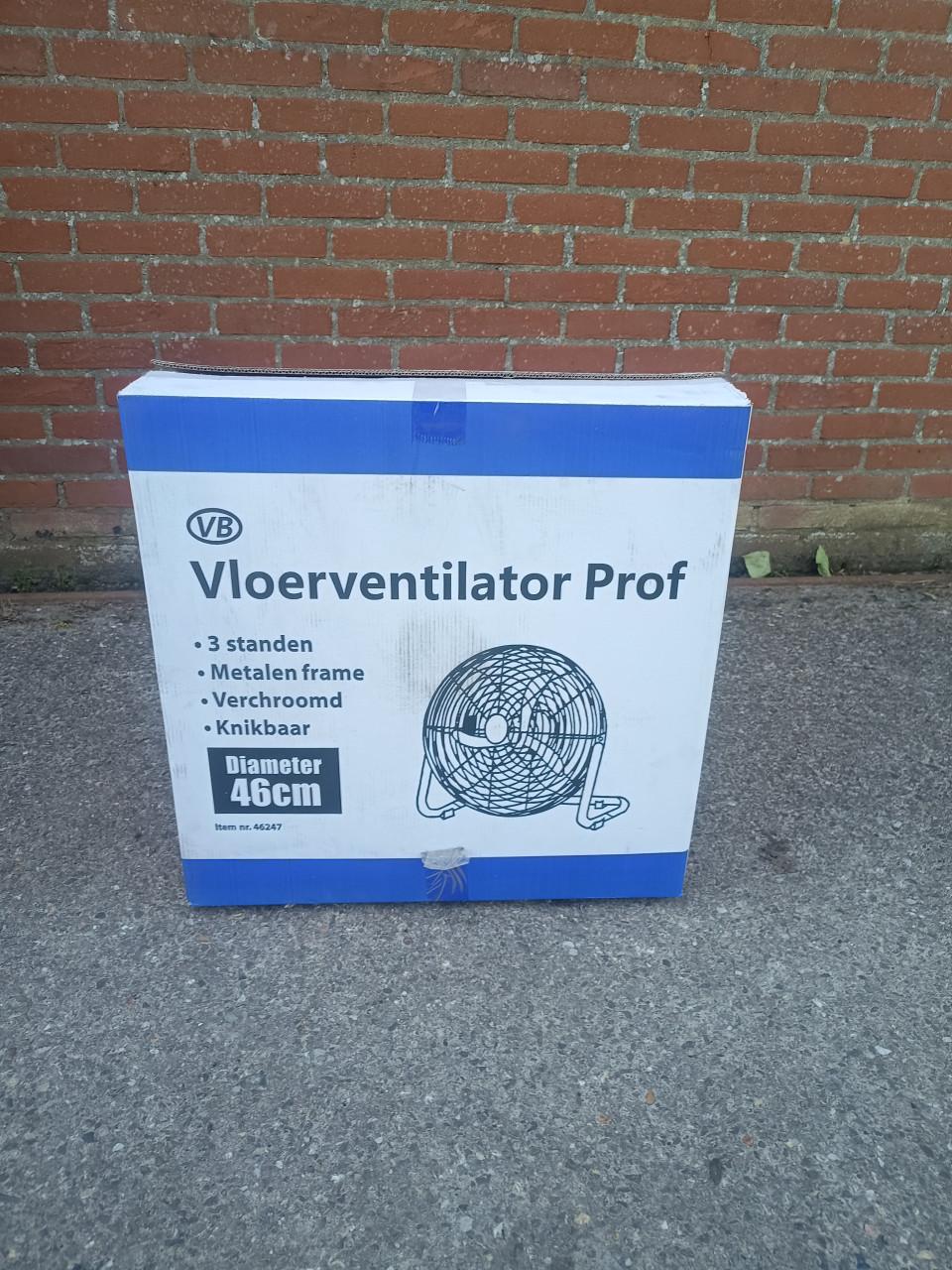 V/B Professionele vloer ventilator