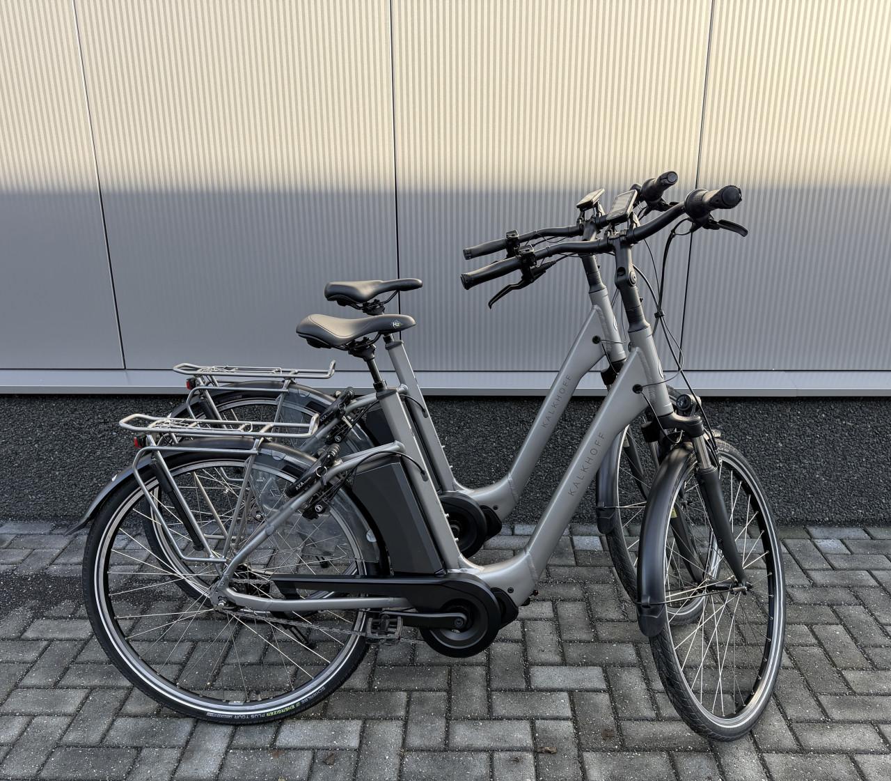 Set Kalkhoff Agutta middenmotor elektrische fietsen