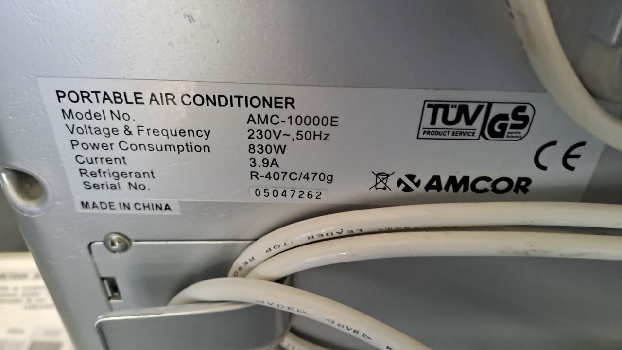 Mobiele Amcor AMC 1000. airco.