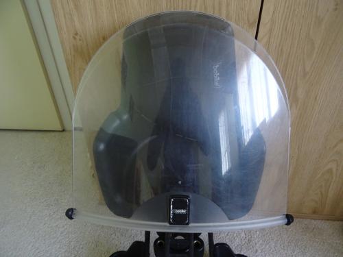 Fietsstoeltje met windscherm