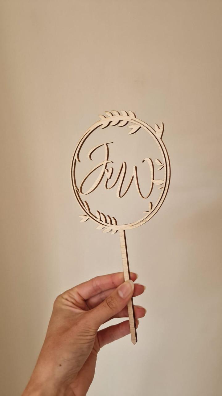 Taarttopper gepersonaliseerd