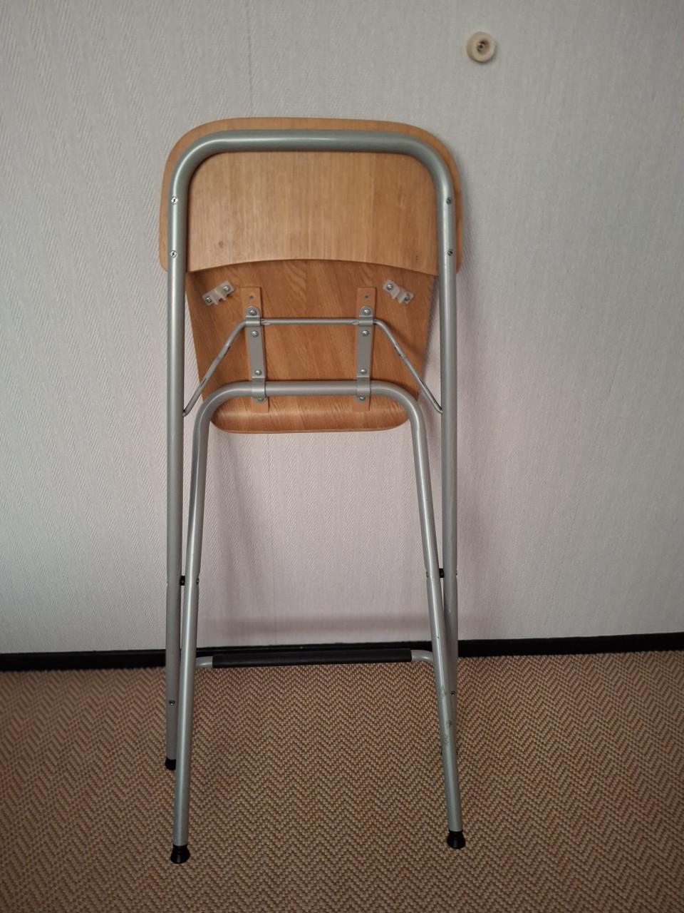 Ikea blank eiken kinder/tafelstoel