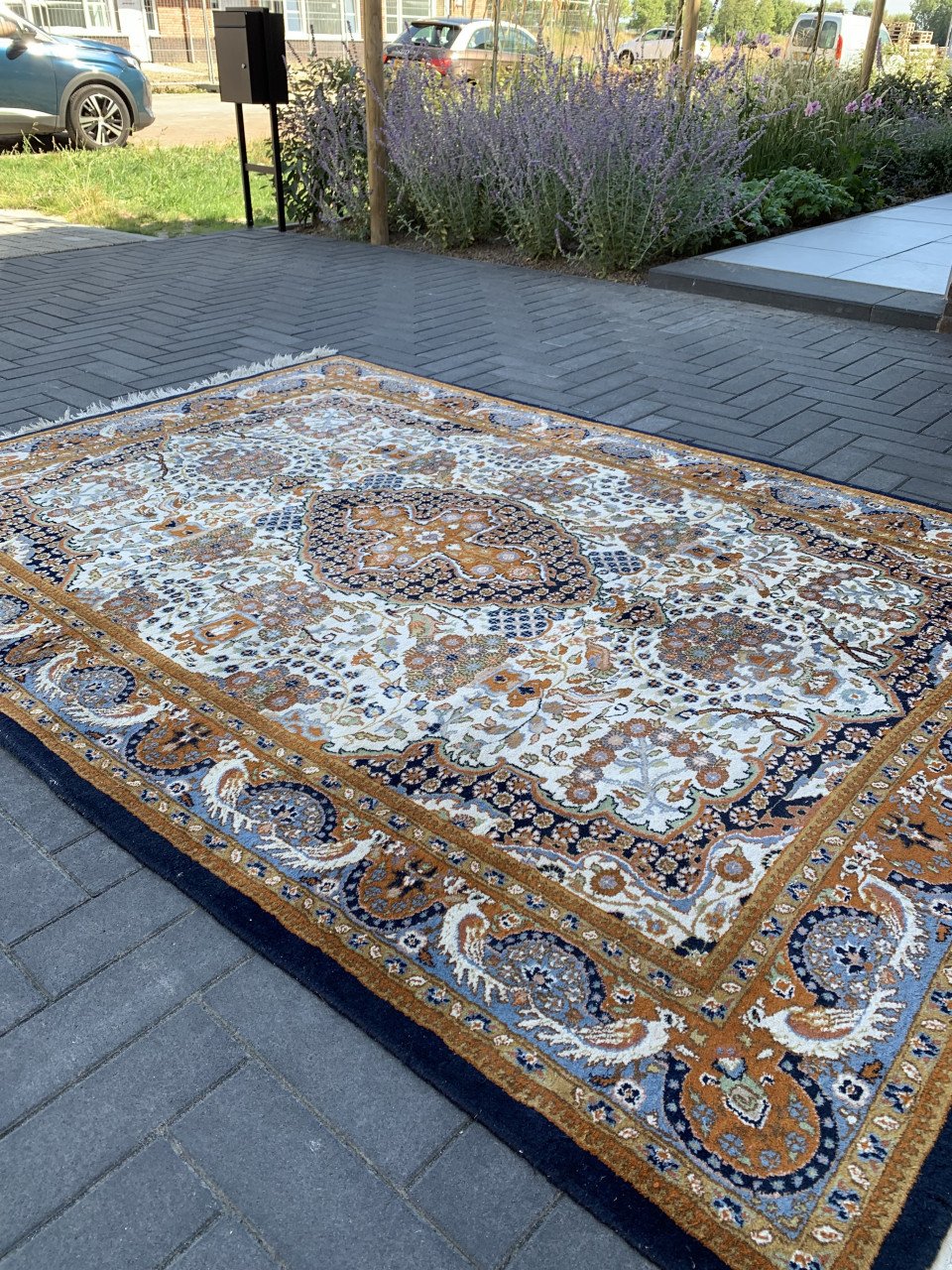 ✨Prachtig Sfeervol Handgeknoopt Vintage Vloerkleed✨