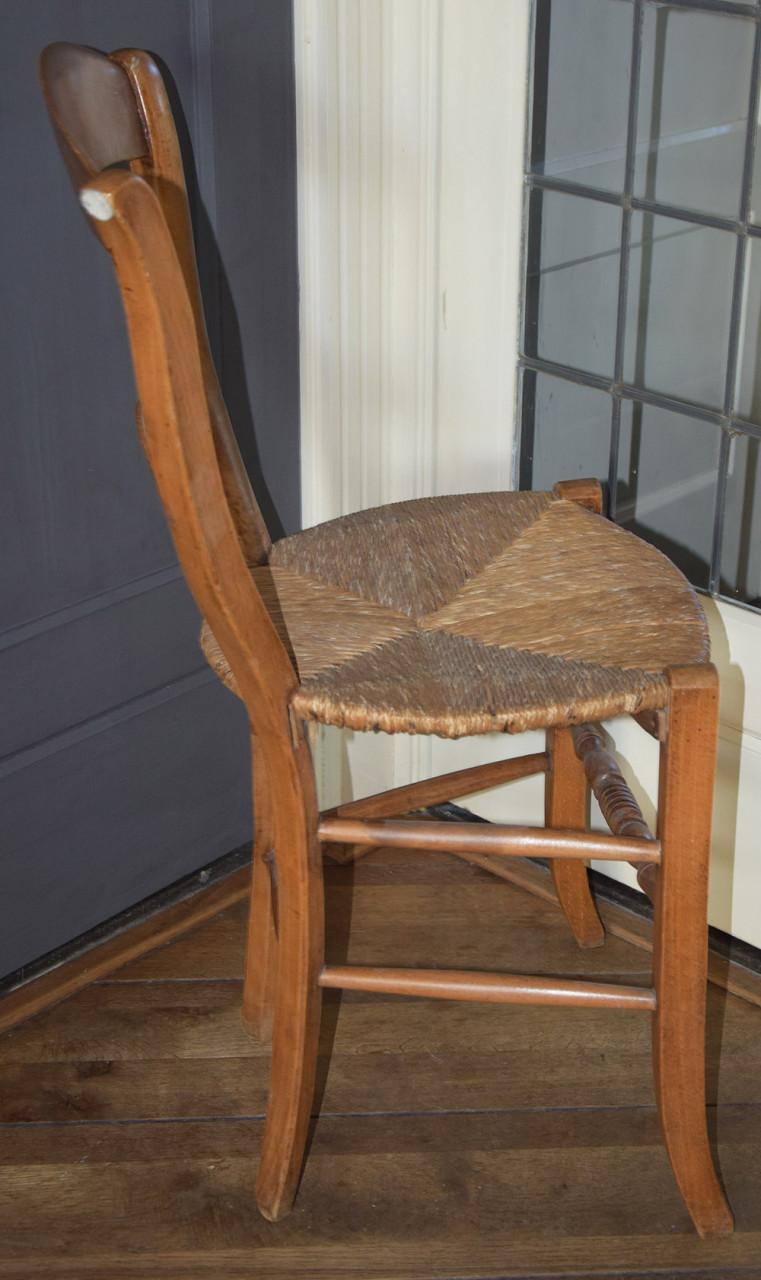 *~* Antieke oud Hollandse keuken stoel *~* Nostalgisch