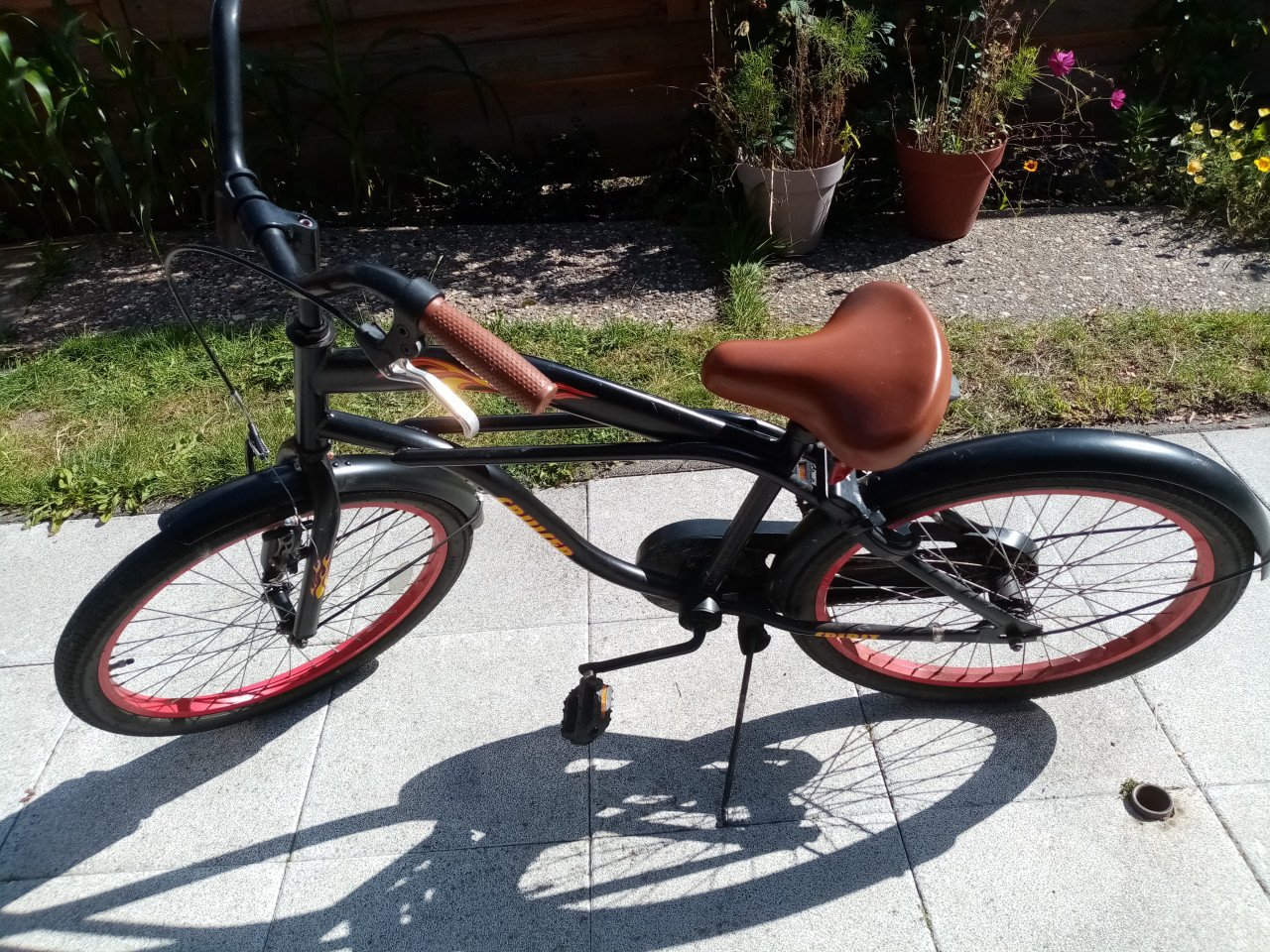 Stoere 22 inch jongensfiets